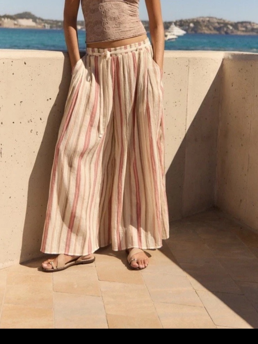 Free people ladies sea bloom pants